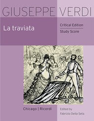 cover La Traviata Study Scores sheet music cover